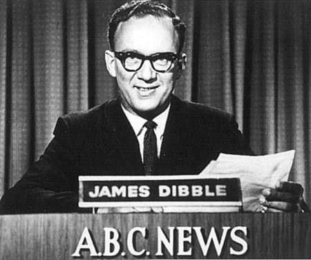 James Dibble reading ABC News