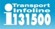 Transport Infoline ... for all your bus, train and ferry information.